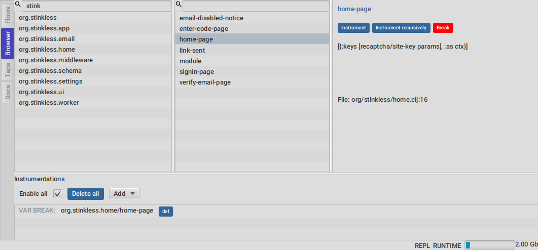 browser breakpoints